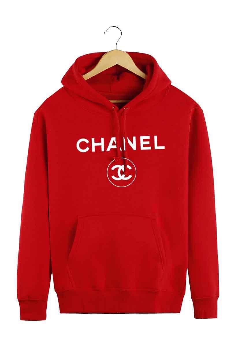 CHANEL スウェット パーカー Chanel Red Hoodie Sweatshirt – Nanju123