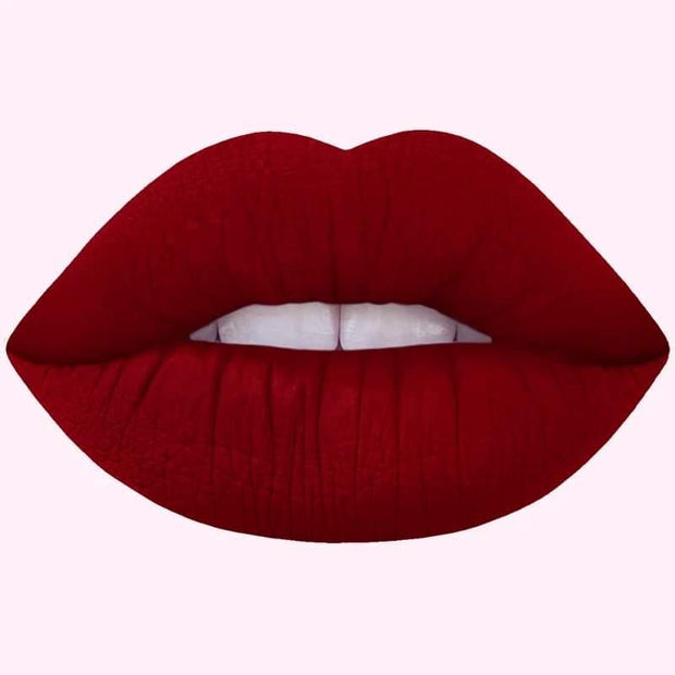 “Veronica's Favorite ” Burg Red soft matte lipstick